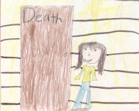 at death's door